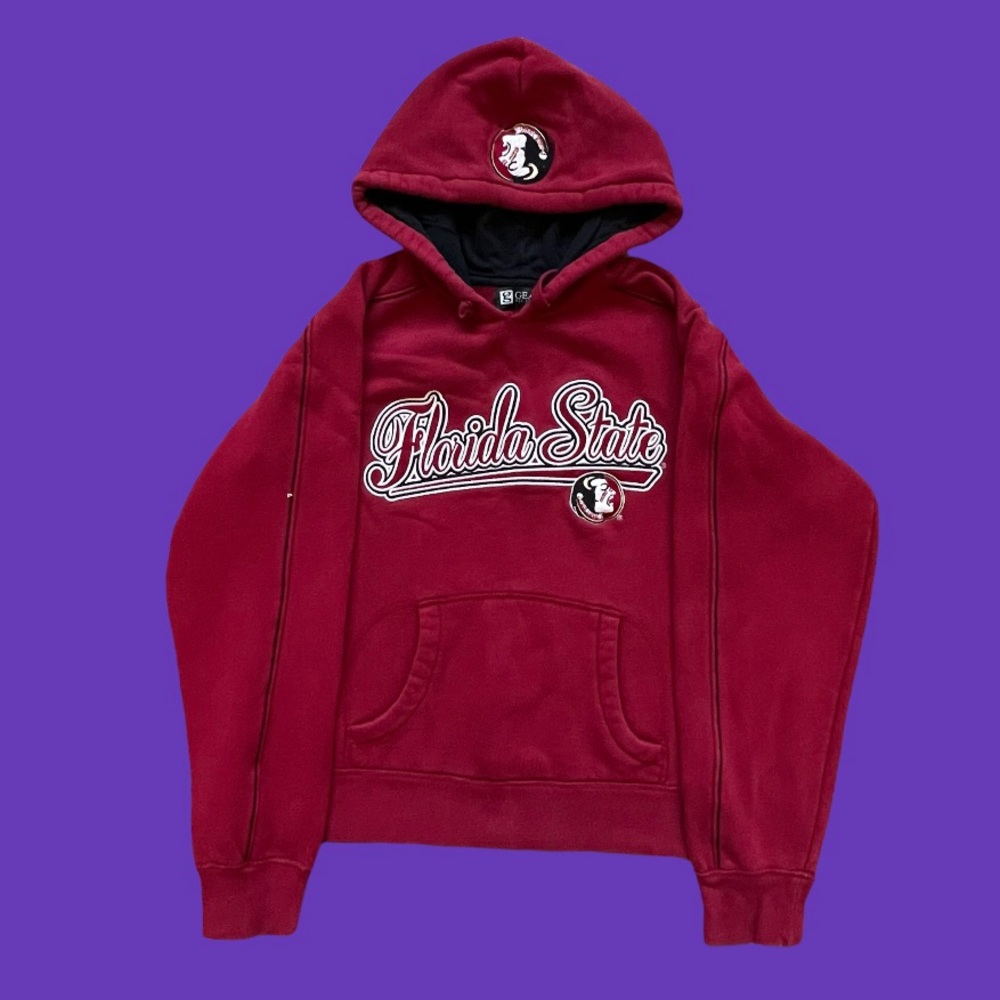 Gear For Sports Florida State Hoodie Embroidered Collegiate Women Size Large